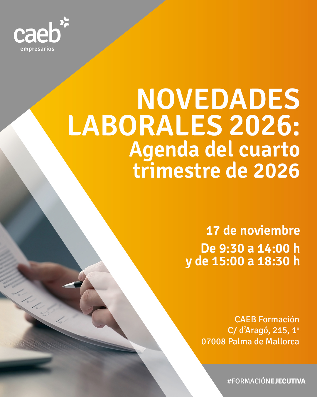 Novedades Laborales 2026: Agenda del cuarto trimestre de 2026